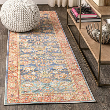 Alba Modern Faded Peshawar Area Rug